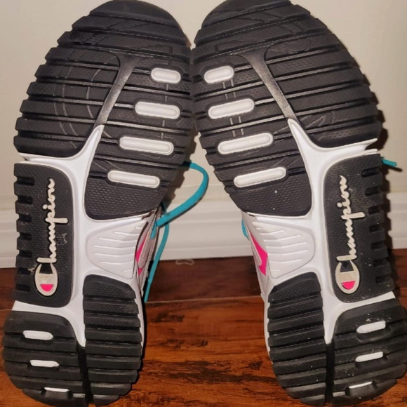 Champion Ripple Sneakers Pink and Blue Barbie Core Colors Women's Size 10 - Picture 4 of 4